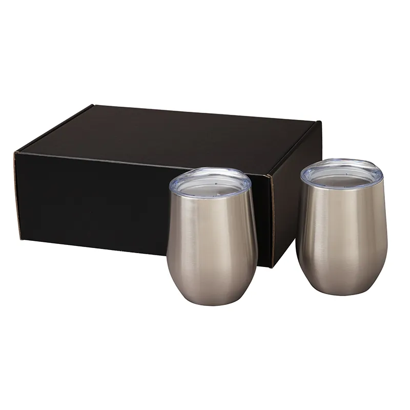 Insulated Wine Tumbler Gift Set Vacuum Sealed - 12 oz (2 Pack) - product view 18