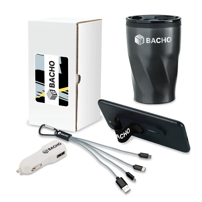 Gift Set 4-Piece Thank You with Stainless Steel Tumbler - 12 oz