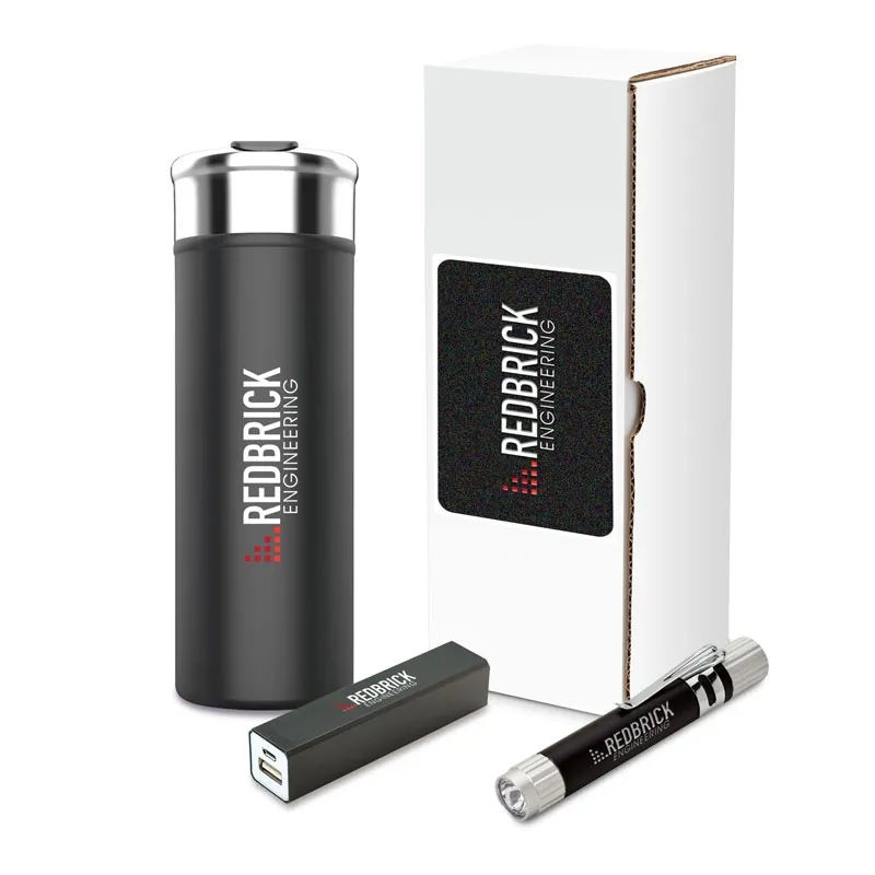 Gift Set 3-Piece Safety with Vacuum Tumbler - 18 oz