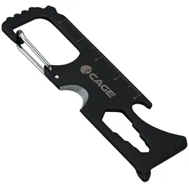 Multi-Tool 10-in-1 with Stainless Steel Carabiner - 3 in