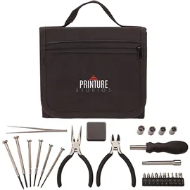 Precision Tool Set with Steel Tools and Case - 27 Piece