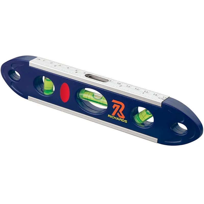 Torpedo Level with Magnetic Edge and Ruler - 9 in