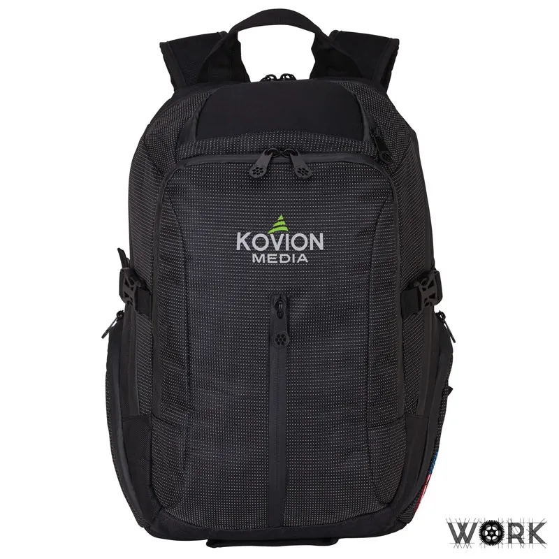 Laptop Backpack Heavy-Duty Water-Resistant - 11 x 18.5 in