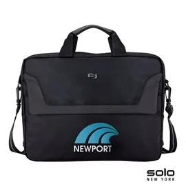 Solo New York Slim Briefcase Checkpoint Friendly - 16 in