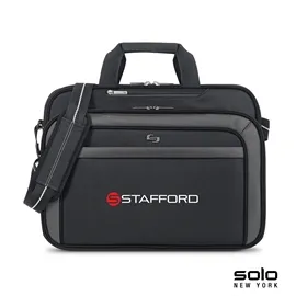 Solo New York Briefcase Ballistic Clamshell - 17 in