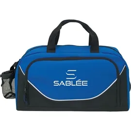 Duffel Bag with Mesh Water Bottle Pocket - 19 in