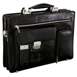 Bettoni Rimini Briefcase Full Grain Leather - 16 1/2 x 11 1/2 in