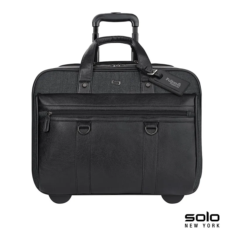 Rolling Case Padded Laptop Compartment - 17.75 x 14 in