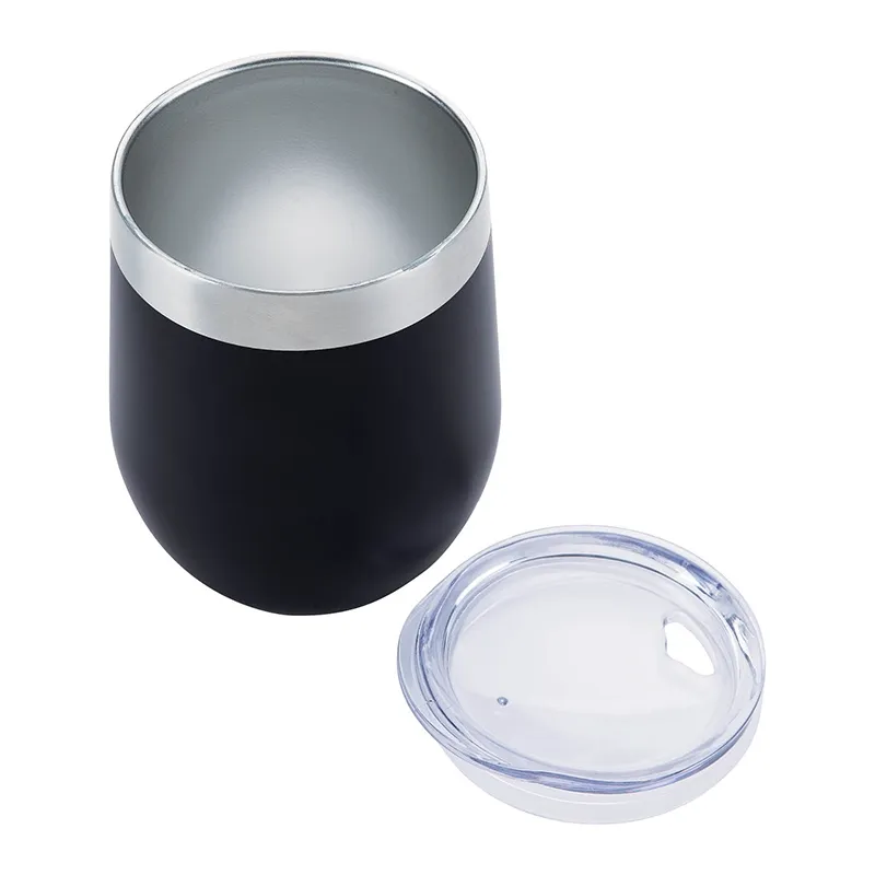 Wine Tumbler Stainless Steel Copper Lined - 12 oz - product view 2