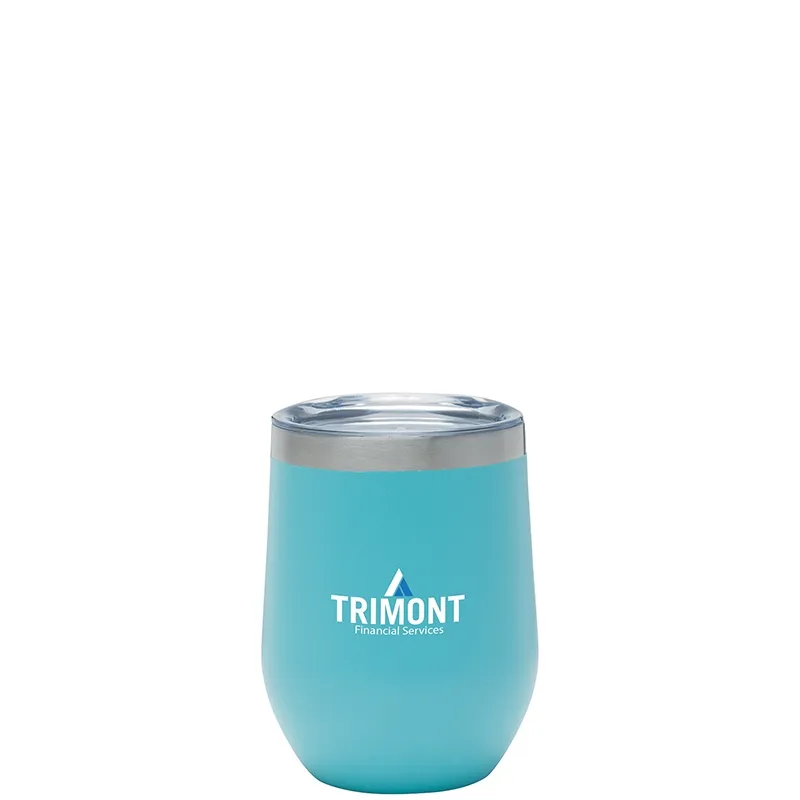 Wine Cup Double Wall Vacuum Stainless Steel - 12 oz