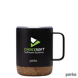Camping Mug Stainless Steel with Cork Base - 12 oz
