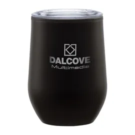 Wine Tumbler Steel PP Liner with Non-Slip Base - 12 oz
