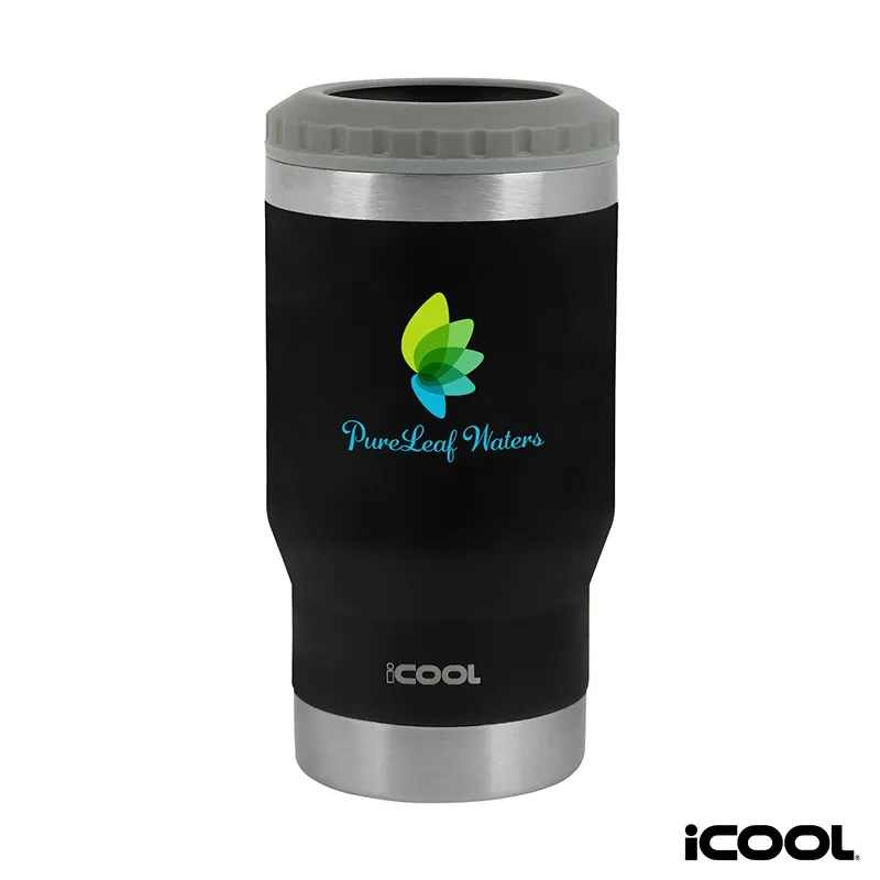Insulated Can Cooler Tumbler Double Wall Steel - 14 oz