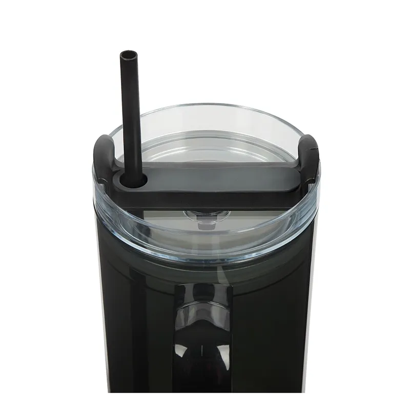 Travel Mug AS Plastic Single Wall Rotator Lid - 40 oz - product view 4