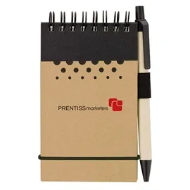 Mini Jotter with Paper Pen - 50 Lined Pages