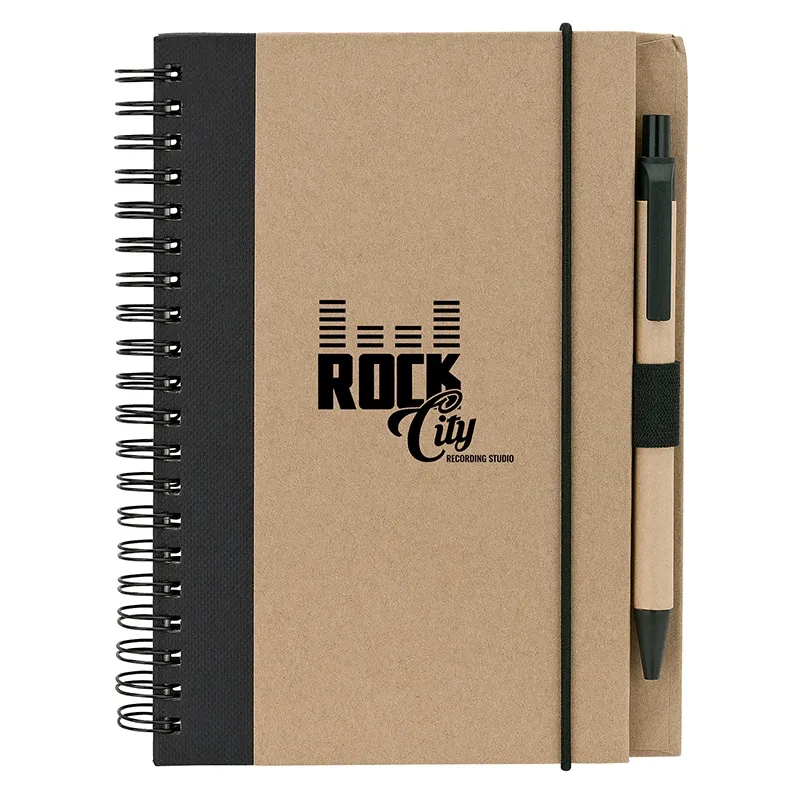 Junior Notebook with Paper Pen - 70 Lined Pages