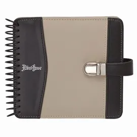 CD Case Spiral-Bound Metal Clasp 12-Disc - 7 x 5.75 in