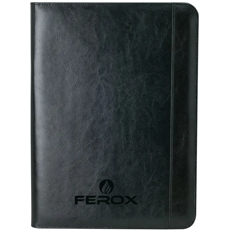 Padfolio Textured Leatherette Letter Size - 9.63 x 13 in