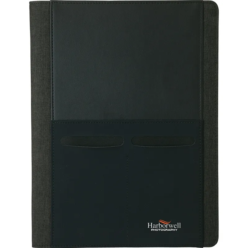 Padfolio Two-Tone Tech Conference Letter Size - 9.38 x 12.38 in
