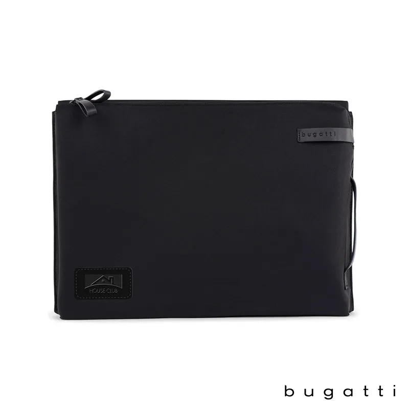 Laptop Sleeve Nylon with Vegan Leather Trim - 15.6 in