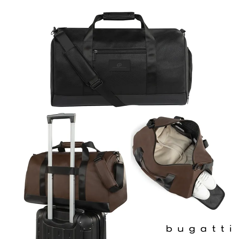 Travel Duffel Bag Textured Vegan Leather - 20.25 x 10.6 in - product view 11