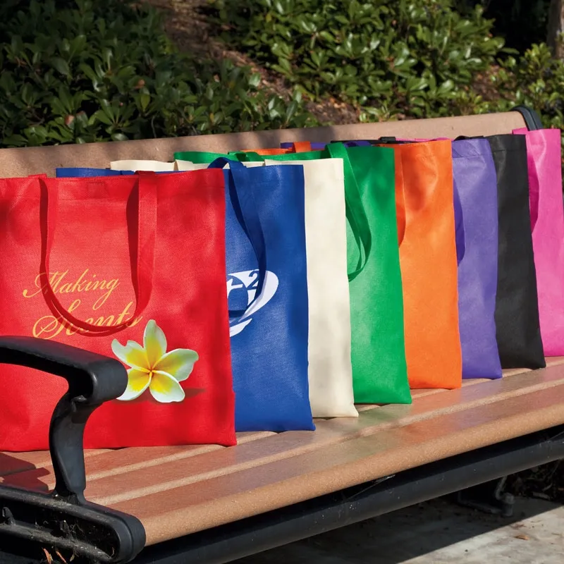 Custom Tote Bag Non-Woven Polypropylene 80gsm - 15 x 16 in - product view 4