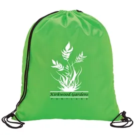 Drawstring Bag 210D Polyester Basic - 14 x 17.25 in - product view 2