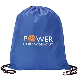 Drawstring Bag 210D Polyester Basic - 14 x 17.25 in - product view 3