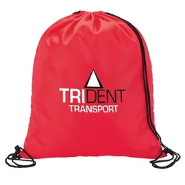 Drawstring Bag 210D Polyester Basic - 14 x 17.25 in - product view 5