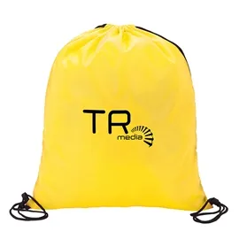 Drawstring Bag 210D Polyester Basic - 14 x 17.25 in - product view 8