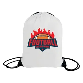 Drawstring Bag RPET Recycled 210D Polyester - 14 x 18 in - product view 11