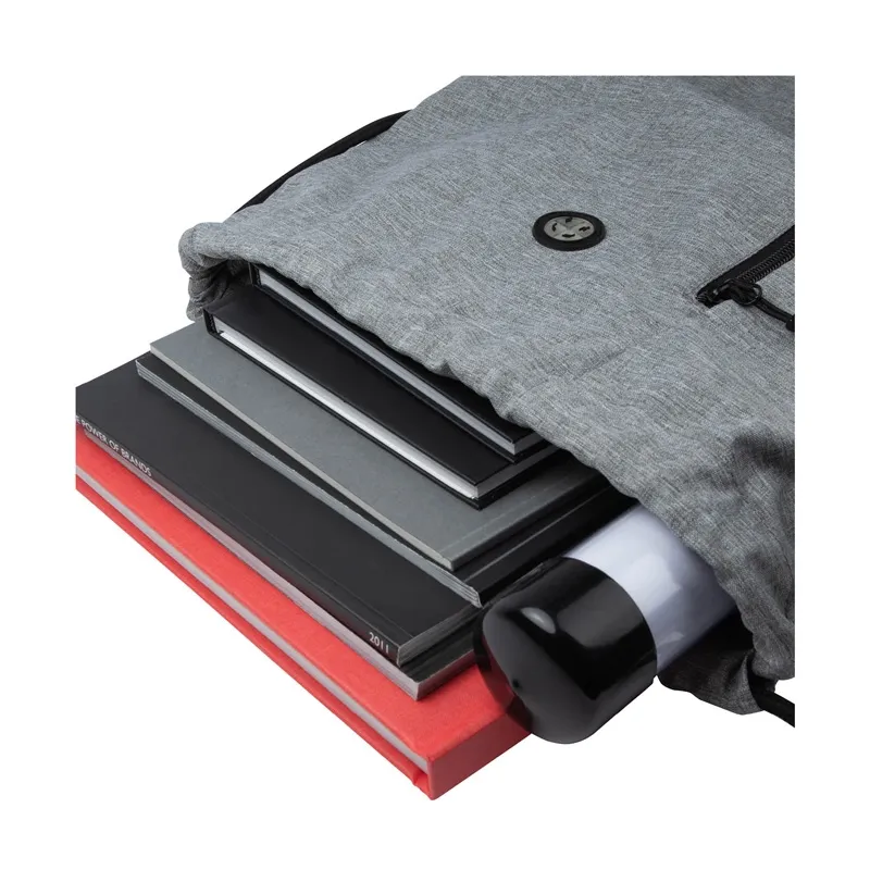 Drawstring Sportpack Large Capacity Two-Tone - 16 x 20 in - product view 6