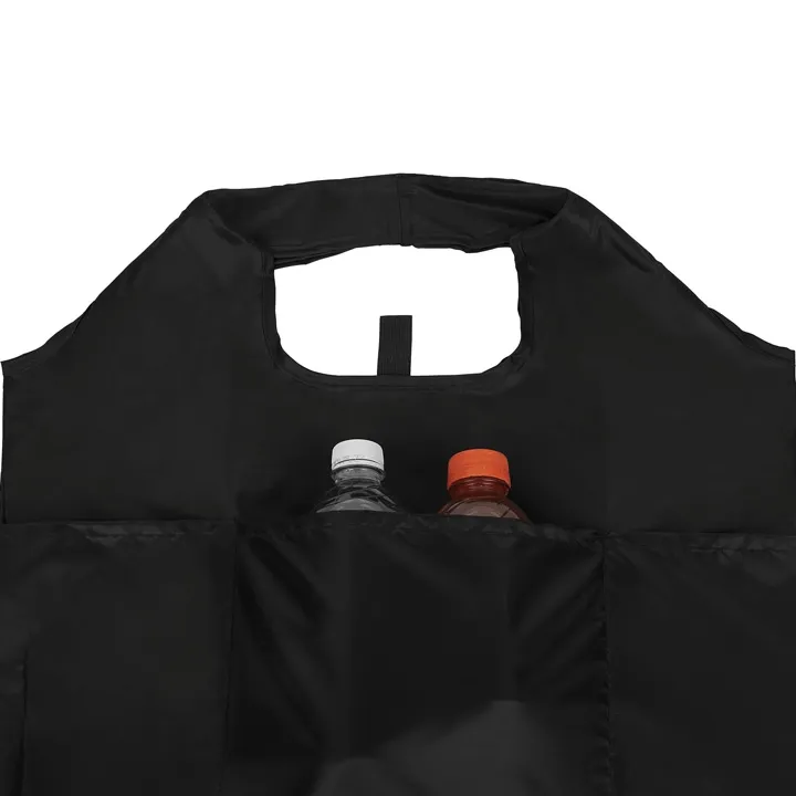 Custom Tote Bag Recycled RPET Grocery Style - 16 1/2 in - product view 2