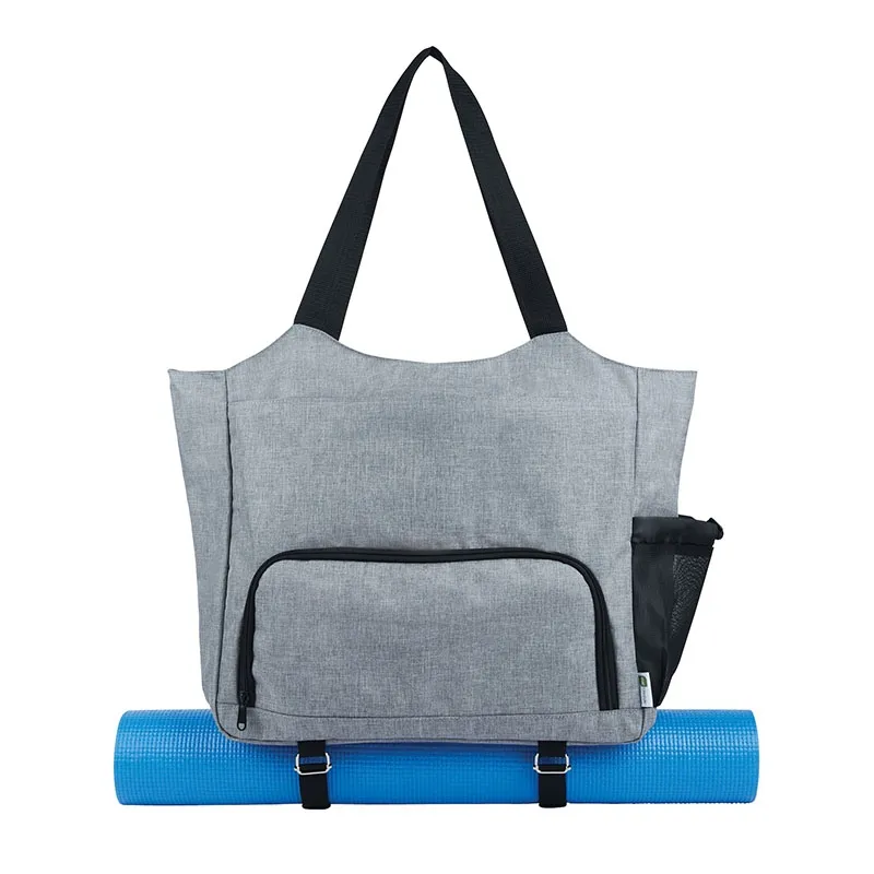 Tote Bag RPET Yoga with Shoe Compartment - 15 1/2 in - product view 2