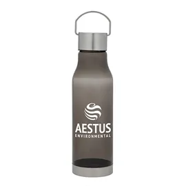 Water Bottle RPET with Stainless Steel Lid - 20 oz