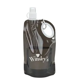 Water Bottle PE Plastic Collapsible Carabiner - 25 oz