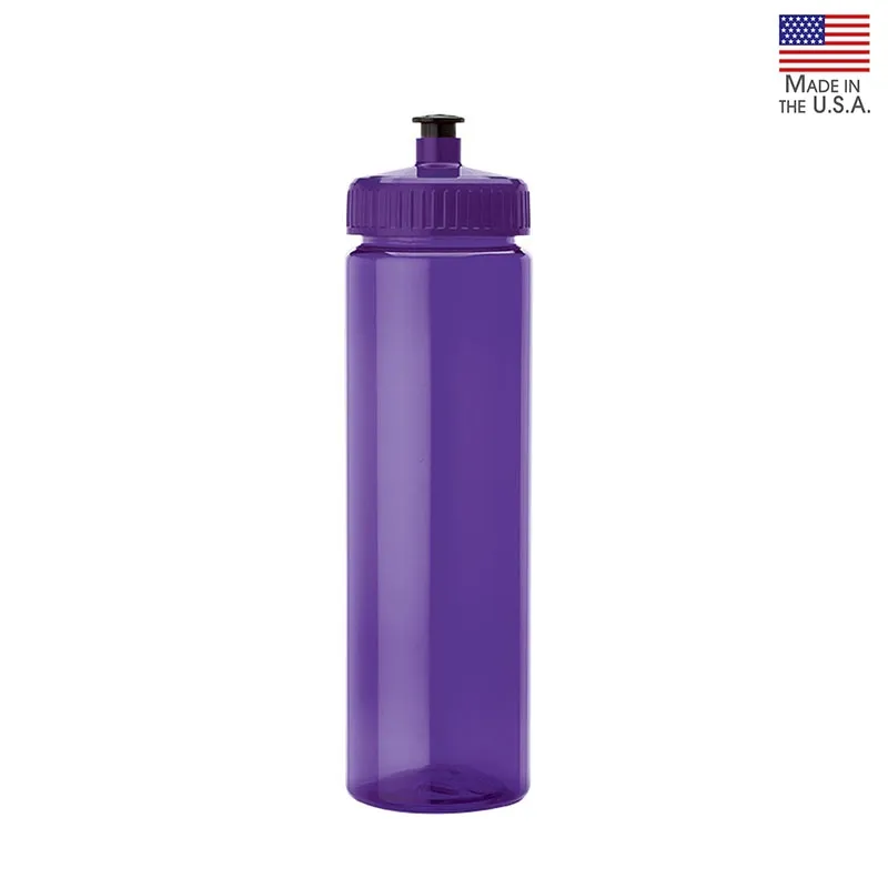 Water Bottle PET Pull Spout Made in USA - 25 oz - product view 4