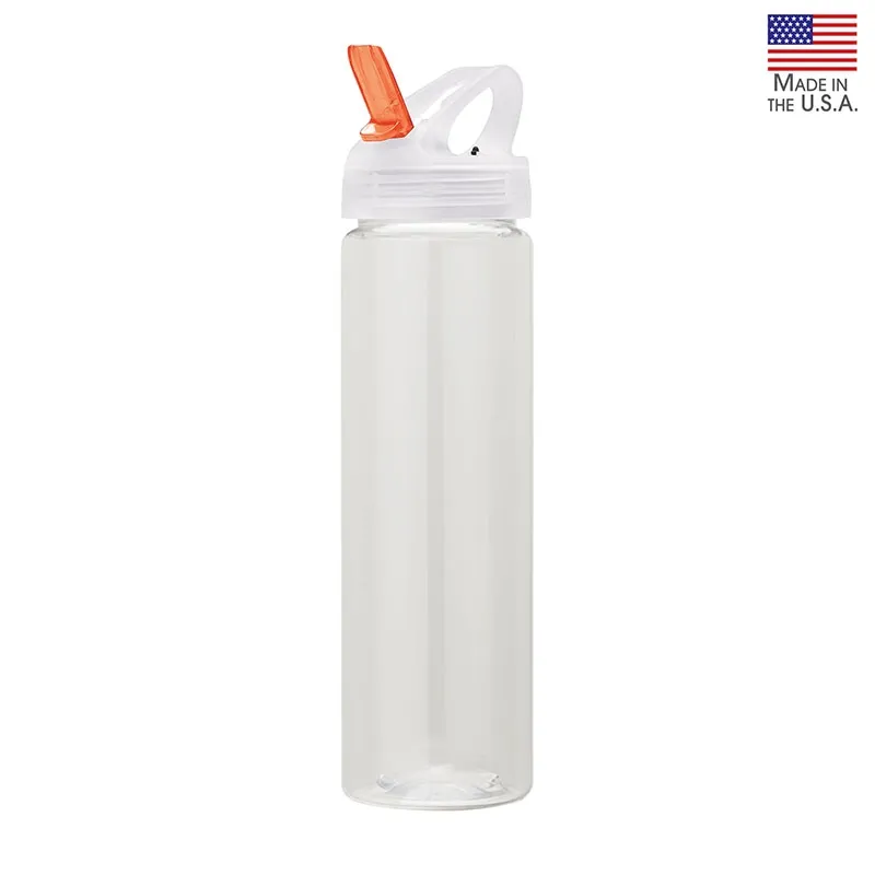 Water Bottle PET Flip Spout Handle Made in USA - 25 oz - product view 7