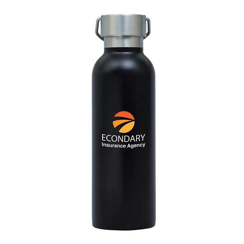 Single Wall Stainless Steel Water Bottle - 28 oz - product view 2