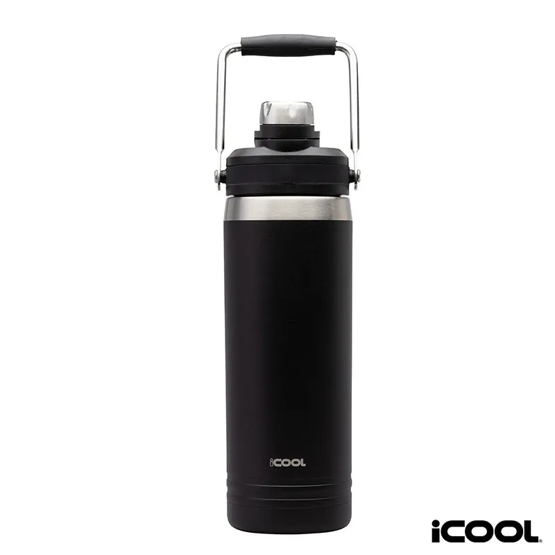 Stainless Steel Water Bottle with Dual Spouts - 24 oz - product view 5