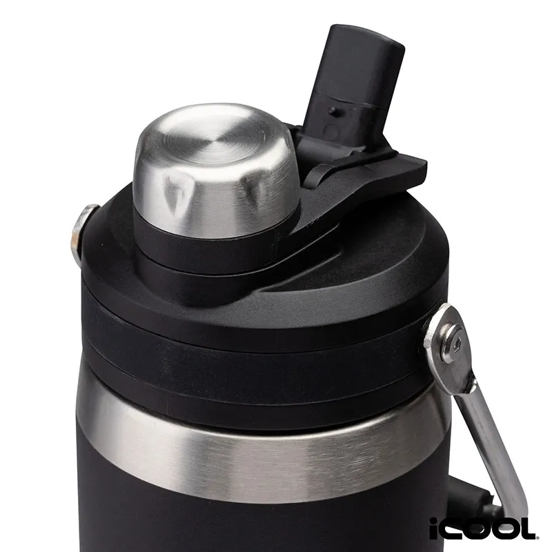 Stainless Steel Water Bottle with Dual Spouts - 24 oz - product view 6