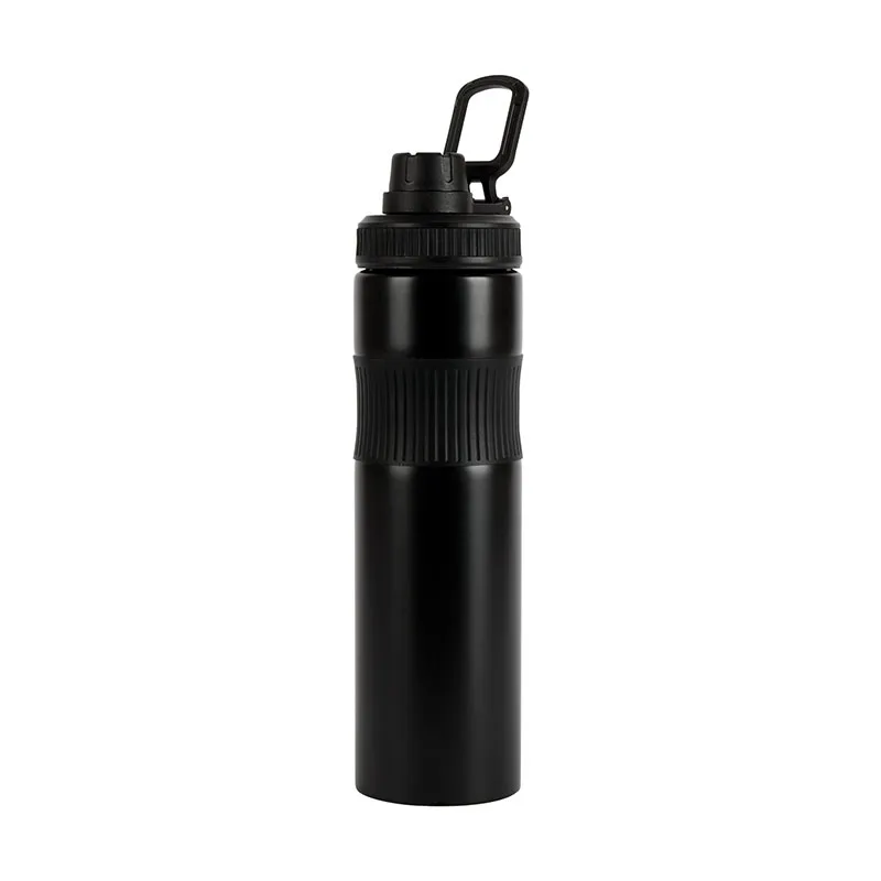 Recycled Stainless Steel Water Bottle with Chug Spout - 26 oz - product view 3