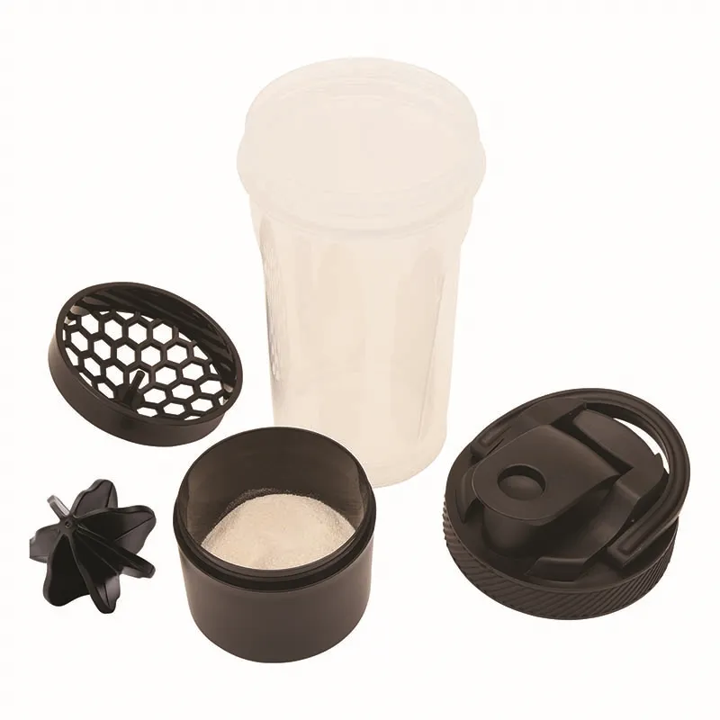 Fitness Shaker Cup with Storage Compartment - 24 oz - product view 3