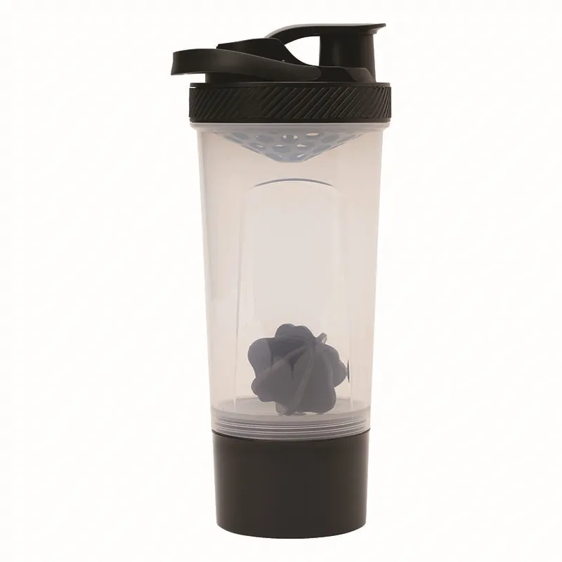 Fitness Shaker Cup with Storage Compartment - 24 oz - product view 4