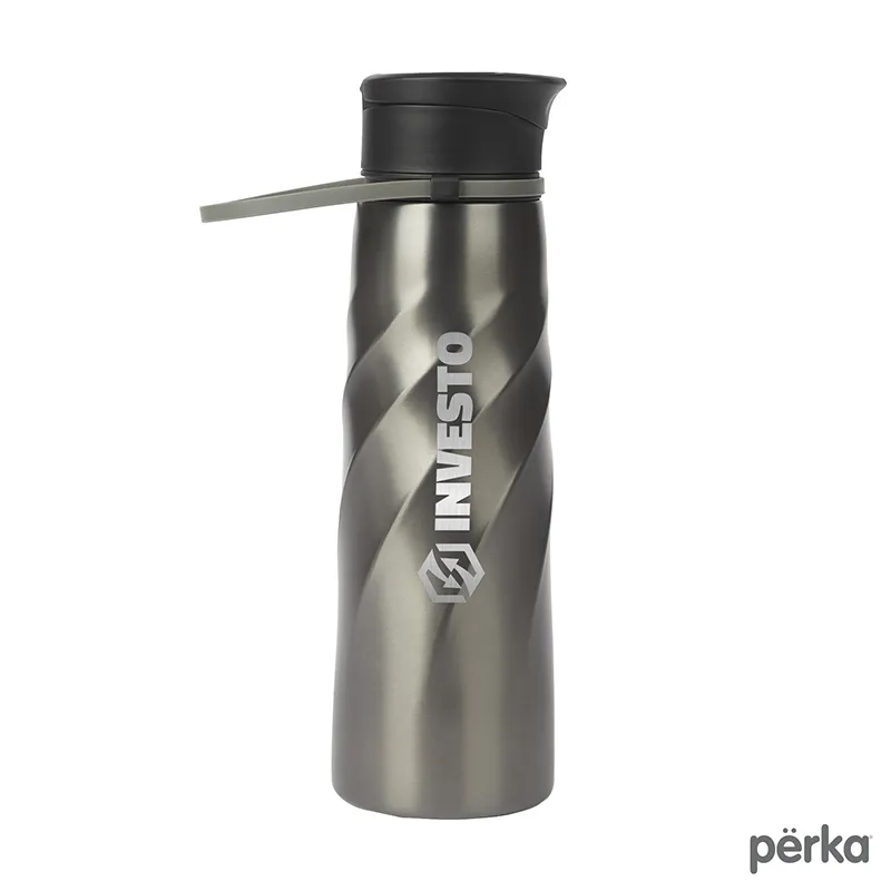 Perka Sport Bottle Single Wall Comfort Grip - 34 oz