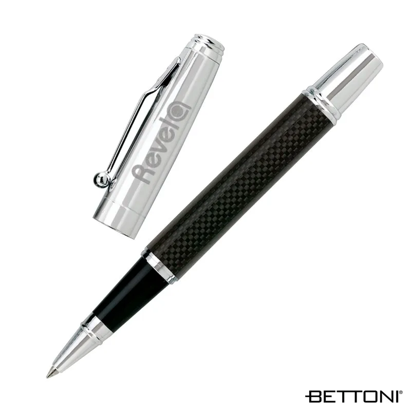 Bettoni Vestini Rollerball Pen Carbon Fiber Barrel
