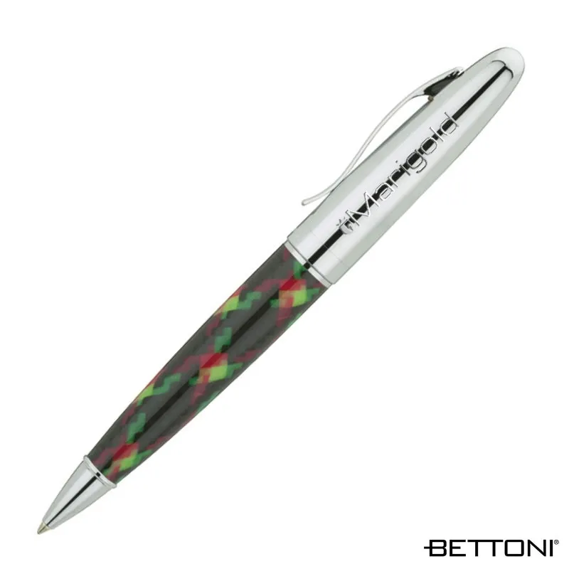 Ballpoint Pen Brass Carbon Fiber Barrel Cap-Off