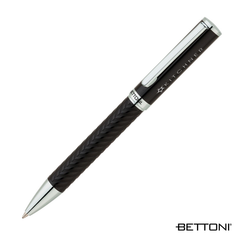 Bettoni Varese Ballpoint Pen Brass Textured Grip