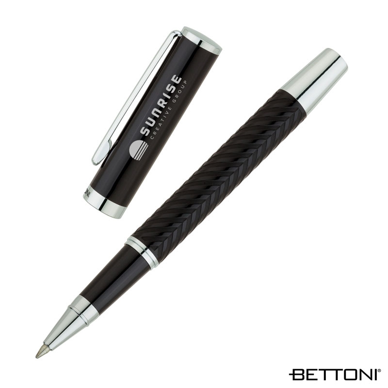 Bettoni Varese Rollerball Pen Brass Textured Grip