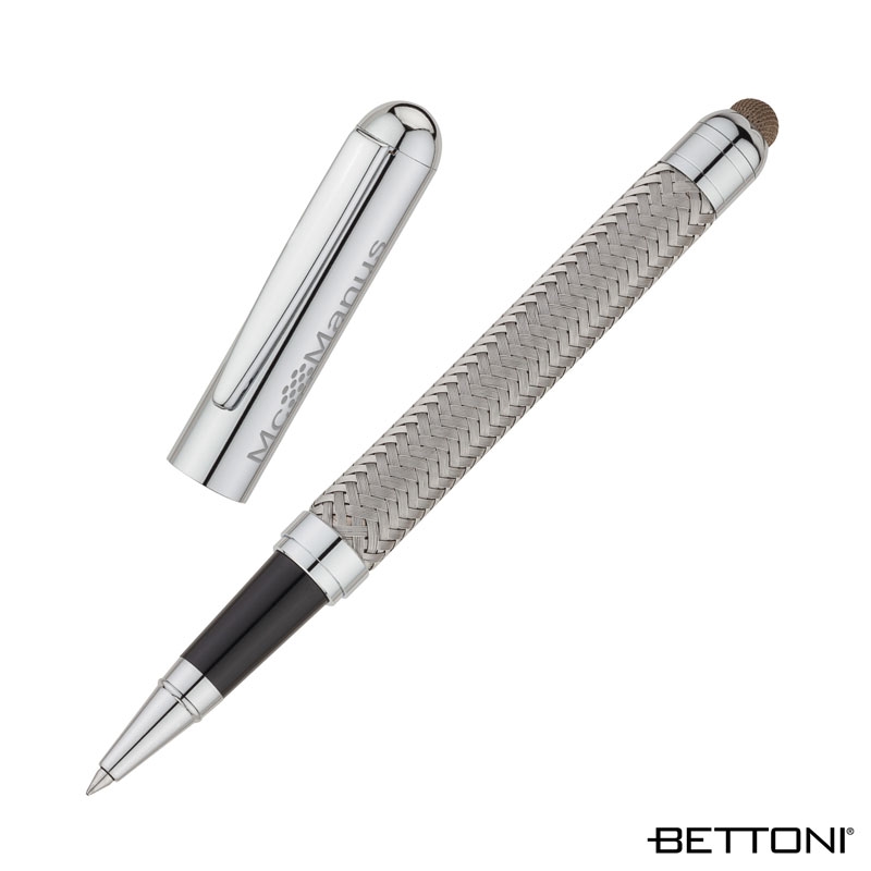 Bettoni Fasciare Rollerball Stylus Pen Woven Steel